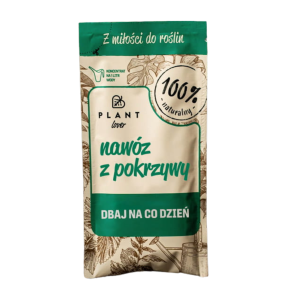 Naturalny nawóz z pokrzywy Dbaj na co dzień do zasilania świerka białego 'Conica'