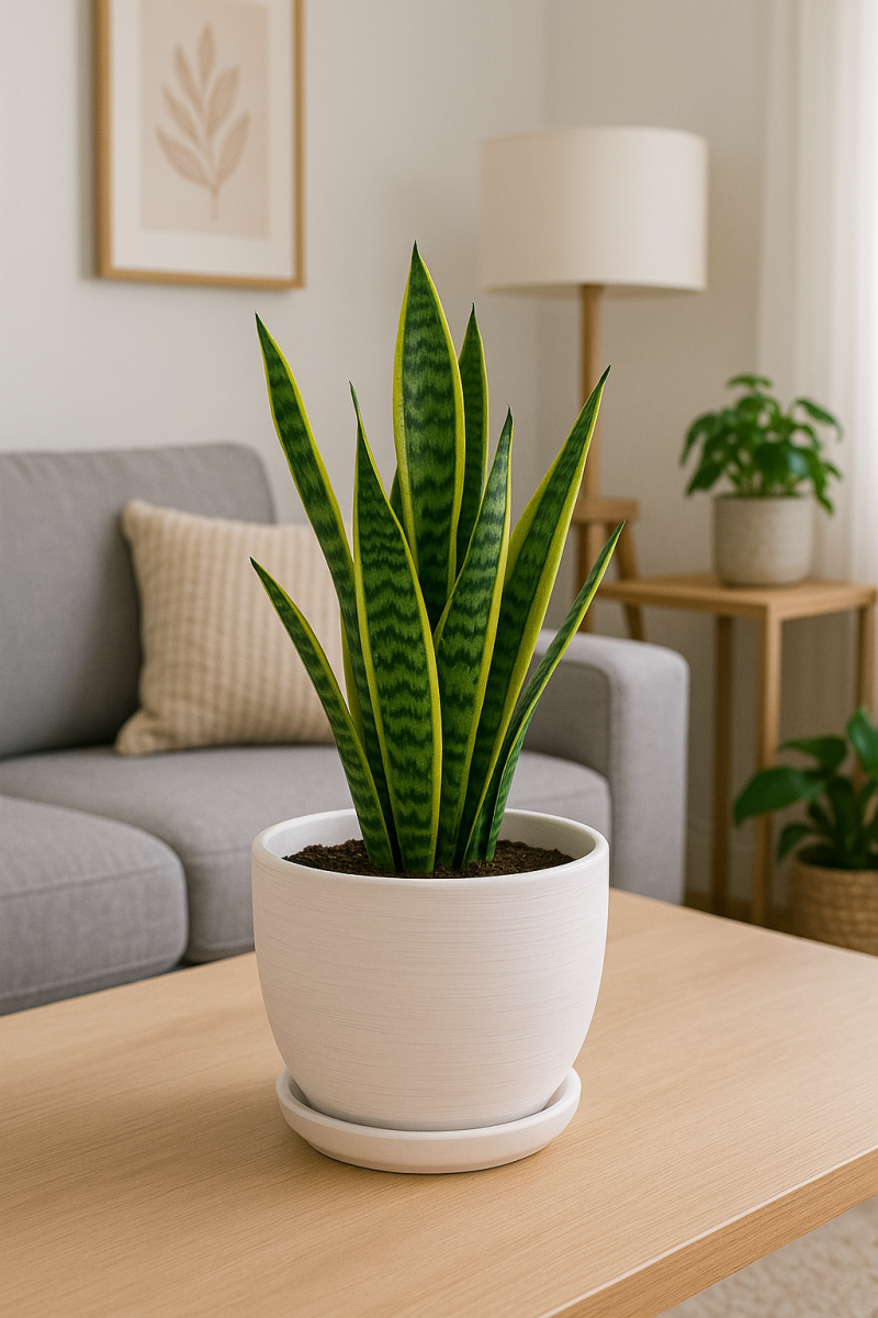 Doniczka ceramiczna z podstawką – DONICA BARYŁKA jasna matowa do roślin doniczkowych 1.png