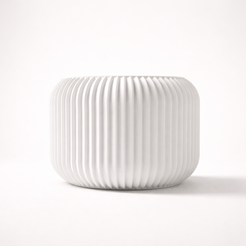 Elava 3D – nowoczesna doniczka z druku 3D wykonana z biodegradowalnego PLA, stworzona z myślą o wyjątkowych wnętrzach_biała.png
