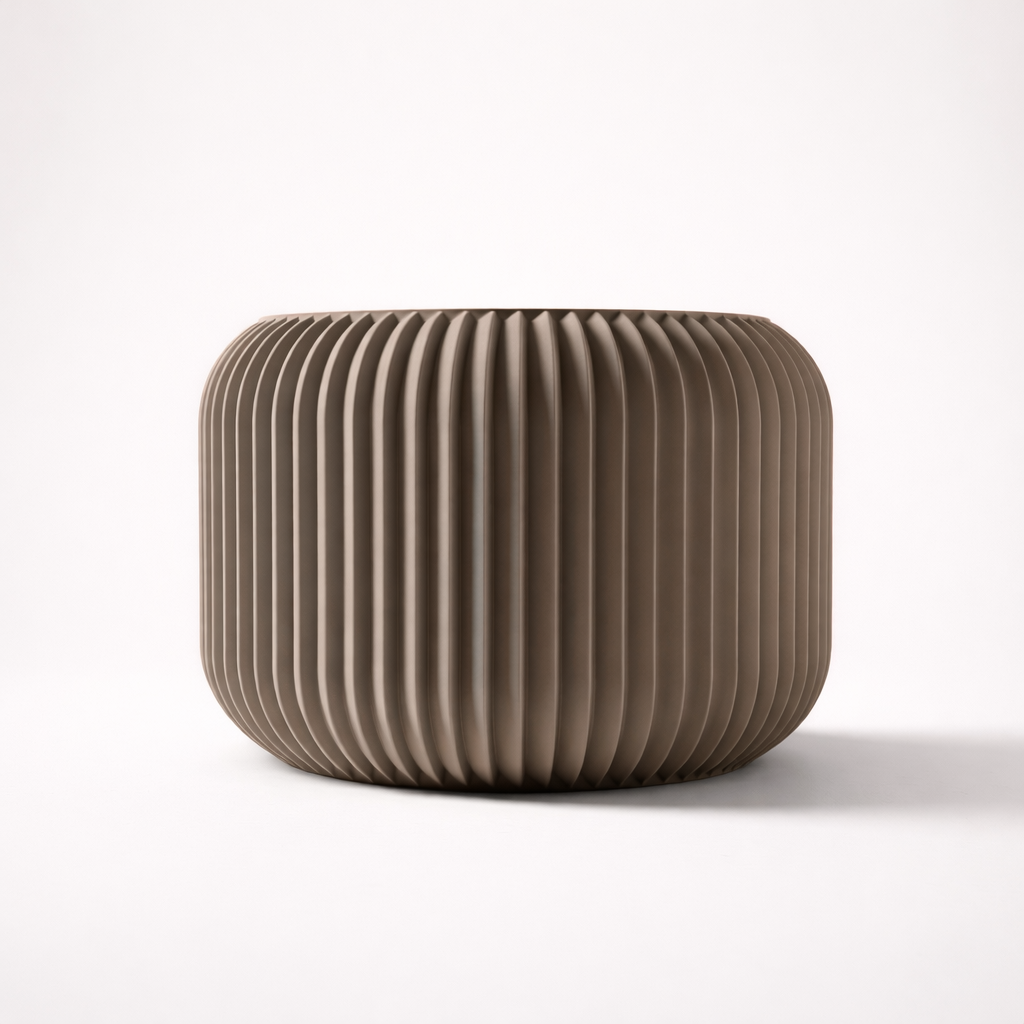 Elava 3D – nowoczesna doniczka z druku 3D wykonana z biodegradowalnego PLA, stworzona z myślą o wyjątkowych wnętrzach-brazowa.png