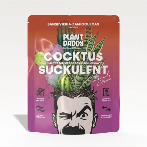 PODŁOŻE SPECJALISTYCZNE | COCKTUS SUCKULENT  |  Sansewieria, Zamiokulkas, Kaktusy | PLANT DADDY