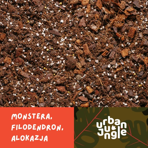 Podłoże Urban Jungle do Monstery, Filodendrona i Alokazji 3L / 5L – ziemia do roślin tropikalnych