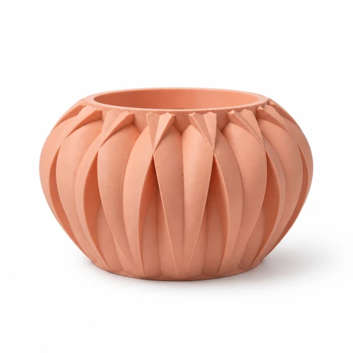 Designerska doniczka Moriva 3D, płatkowa, w 10 kolorach