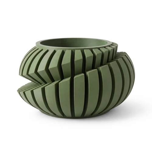Designerska doniczka Navira 3D, geometryczna, w 10 kolorach