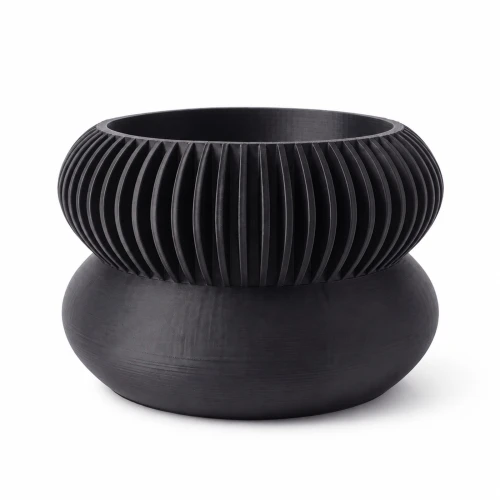 Designerska doniczka Varami 3D, lamelowa, w 10 kolorach