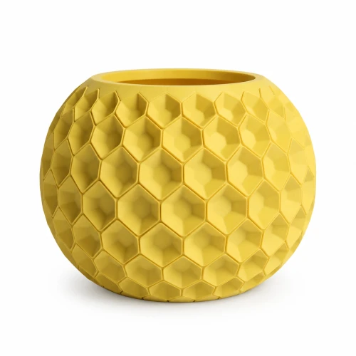Designerska doniczka Yvara 3D, heksagonalna, w 10 kolorach