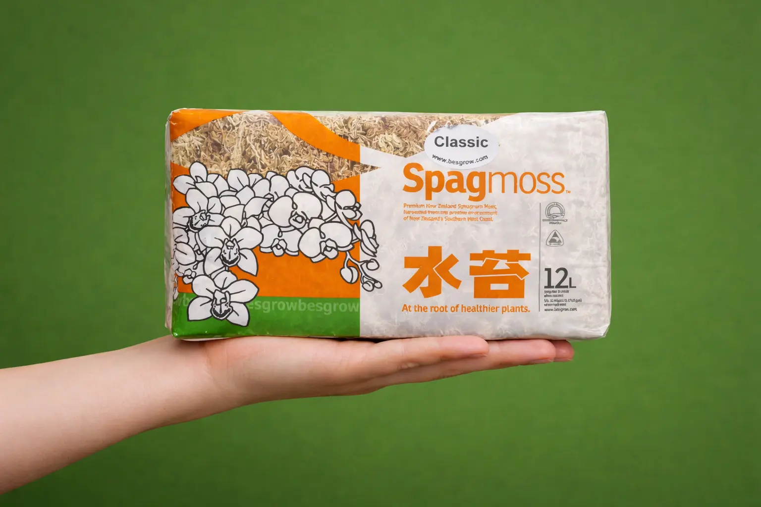 Mech sphagnum Spagmoss Classic 150 g Besgrow