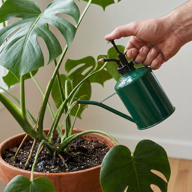 Konewka ze spryskiwaczem 2 w 1 Esschert Design 0,63 l