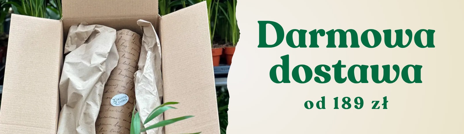 Darmowa dostawa od 189 zł Zielona Flora