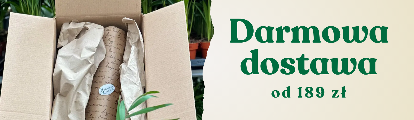 [Greendea] Darmowa dostawa Zielona Flora